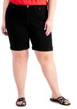 macys plus size shorts