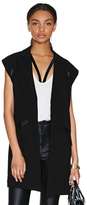 Thumbnail for your product : Nasty Gal Bless'ed Are the Meek Angel Jacket Vest - Black