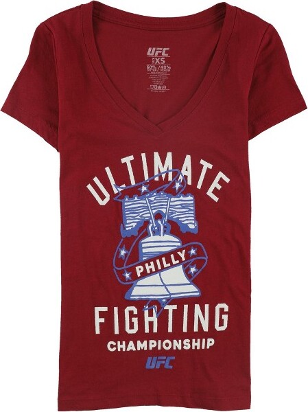 UFC UFCWomensPhillyGraphicT-Shirt,darkred,X-Small