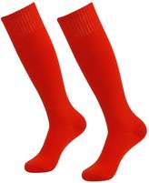Thumbnail for your product : 3street Unisex Athletic Over Knee Running Sport Tube Compression Socks Green 6-Pairs