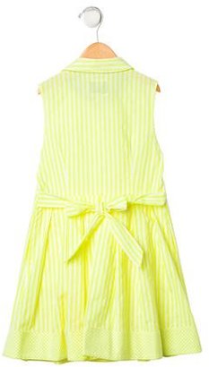 Milly Minis Girls' Striped Sleeveless Dress