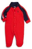 Thumbnail for your product : Ralph Lauren Infant's Rugby Footie