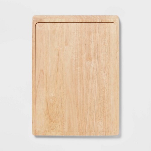 Rubberwood Carving Board with Full Juice Groove Made By Design™ ShopStyle