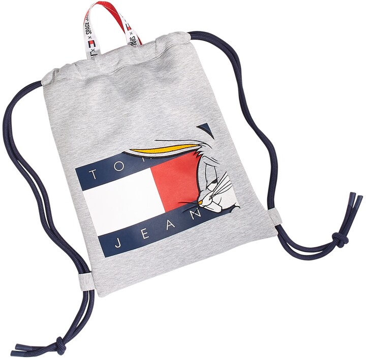 Tommy Hilfiger Men's Space Jam: A New Legacy x Tommy Jeans Tommy Jeans Bugs  Bunny Flag Drawstring Backpack - ShopStyle