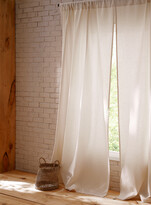 Thumbnail for your product : Simons Maison Waffled cream curtain130 x 220 cm