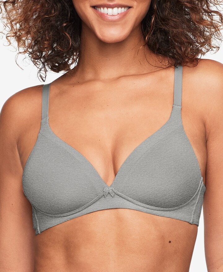 Warner's Warners Invisible Bliss Cotton Comfort Wireless Lift T-shirt Bra  RN0141A - ShopStyle Plus Size Intimates