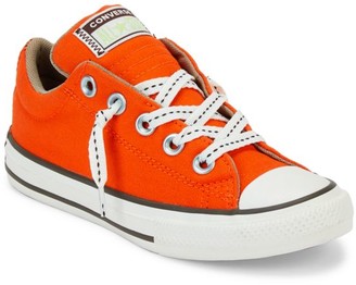 boys orange converse