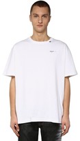 Thumbnail for your product : Off-White Embroidered & Printed Oversize T-Shirt