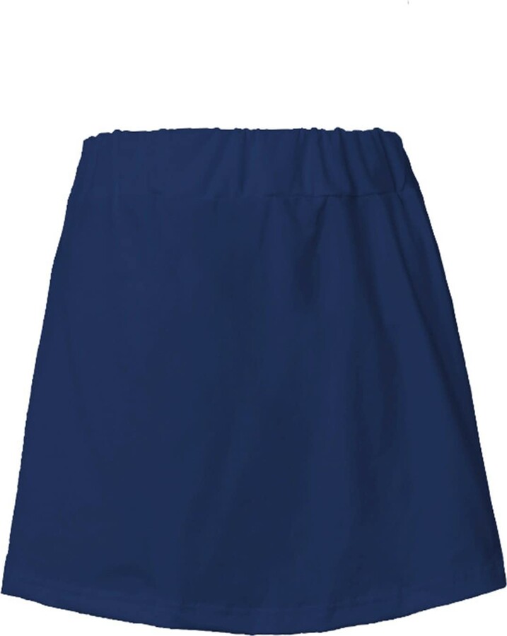 Blandoom Mini Skirt Extender 1/2 Pieces Button Down Fake Top Lower