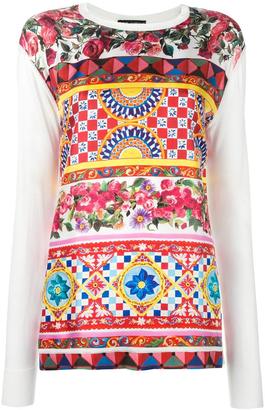 Dolce & Gabbana Mambo print blouse - women - Silk - 42