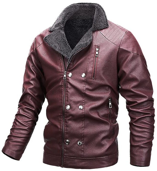 warmest leather jacket