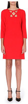 Thumbnail for your product : Diane von Furstenberg Cut-out stretch-crepe dress