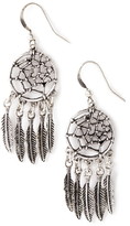Thumbnail for your product : Forever 21 dreamcatcher drop earrings