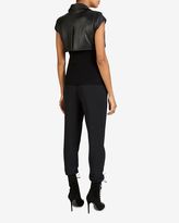 Thumbnail for your product : Barbara Bui Crop Leather Vest