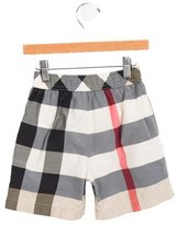 Thumbnail for your product : Burberry Boys' Exploded Check Swim Trunks