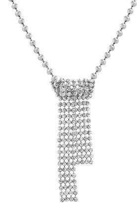 Steve Madden Casted Crystal Necklace