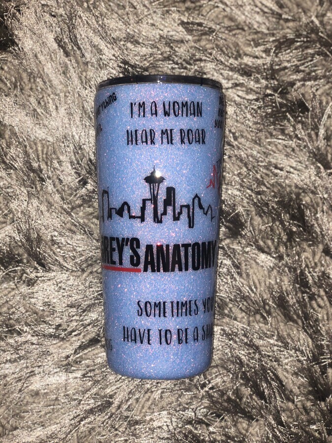 Etsy Grey's Anatomy Tumbler