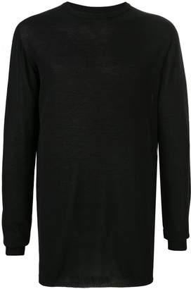 Rick Owens long-sleeve fitted sweater