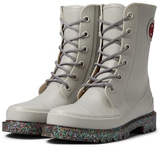 Michael Kors Montaigne Rain Boots Denim 6 M: : Fashion