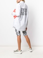 Thumbnail for your product : MM6 MAISON MARGIELA Buttoned Graphic Shirt