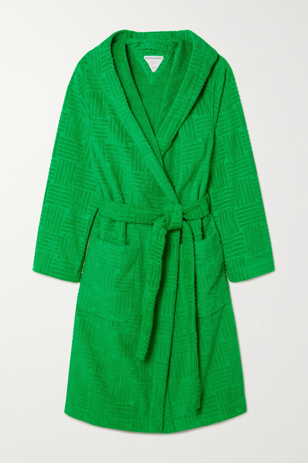 Bottega Veneta Cotton terry bathrobe - ShopStyle Robes