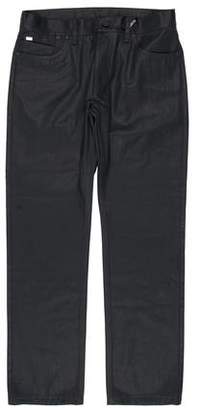 Calvin Klein Collection Coated Five-Pocket Slim Jeans w/ Tags