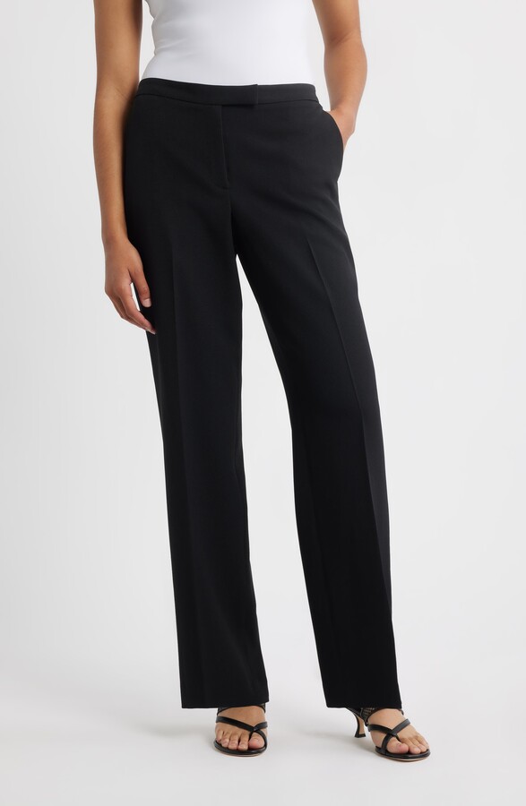 Kasper Wide Leg Pants
