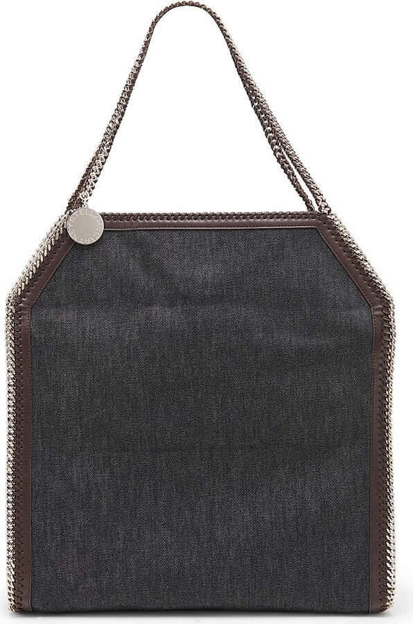 Stella McCartney Women's Falabella Babybella Denim Tote Bag - Raw Blue Denim