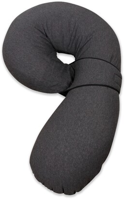 Leachco Preggle Chic Jersey Xl Maternity/Pregnancy Extra Long Comfort  Air-Flow Body Pillow, Charcoal - ShopStyle