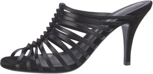 Ferragamo Leather Slides