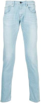 Monkey Time Bleached Effect Slim Jeans