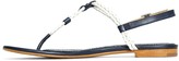 Thumbnail for your product : Brooks Brothers Braided Calfskin Sandals