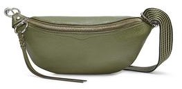 bree web strap leather belt bag