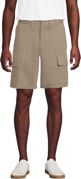 Lands' End Lands'EndMen's9InchFlexPerformanceCargoShort-46-Khaki
