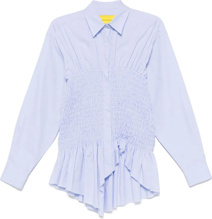 Marques Almeida Smocked Shirt