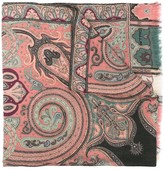 Thumbnail for your product : Etro Paisley-Print Wool-Blend Scarf