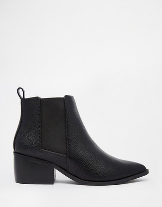 ASOS COLLECTION RIGHT ABOUT NOW Western Pointed Chelsea Ankle Boots