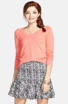 Thumbnail for your product : Painted Threads Ruffle Peplum Skirt (Juniors) (Online Only)
