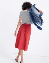 Thumbnail for your product : Madewell Palisade Button-Front Midi Skirt