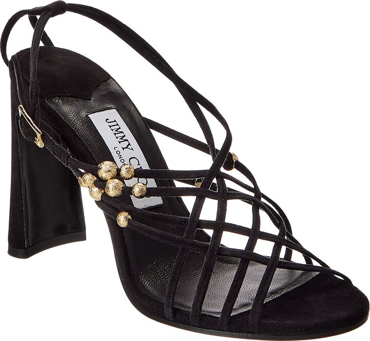 Jimmy Choo Felice 95 Suede Sandal
