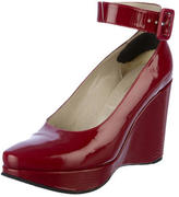 Thumbnail for your product : Robert Clergerie Old Robert Clergerie Patent Leather Wedges