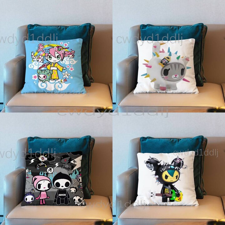 AliExpress Fashion T-Tokidokis Cushion Cover Pillow Cover Decor Pillowcase Printed Cushion Case For Couch