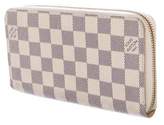 Thumbnail for your product : Louis Vuitton Damier Azur Zippy Wallet