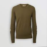 Thumbnail for your product : Burberry Rib Knit Detail Merino Wool Sweater