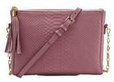 Thumbnail for your product : GiGi New York Hailey Python Leather Crossbody Bag