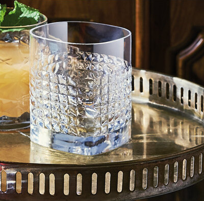 Luigi Bormioli Mixology 12.75 oz. Textures DOF Drinking Glasses (Set Of 4)