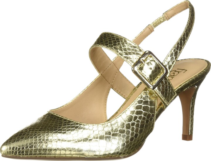 franco sarto gold shoes