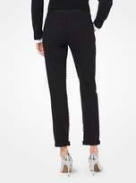 Thumbnail for your product : MICHAEL Michael Kors Embellished Distressed Jeans
