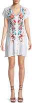 Thumbnail for your product : Johnny Was Vernazza Embroidered Tunic Dress, Petite