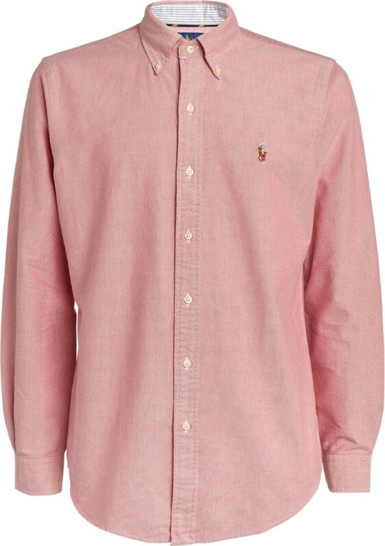 Polo Ralph Lauren Oxford Shirt - Pink | ShopStyle
